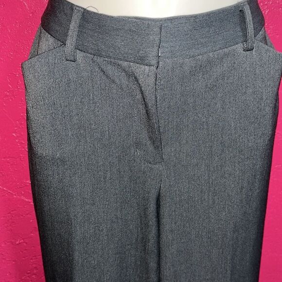 Express Publicist barely boot pant in dark grey. Size 10 L - Picture 1 of 12